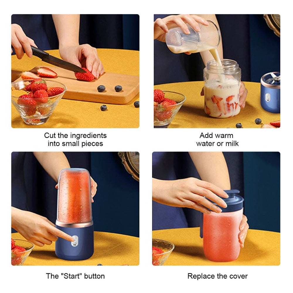 High Quality Twin Gear Portable Juice Blender - Govis Bloom