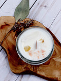 Space Clearing Candle/ Intention candle / organic - Govis Bloom