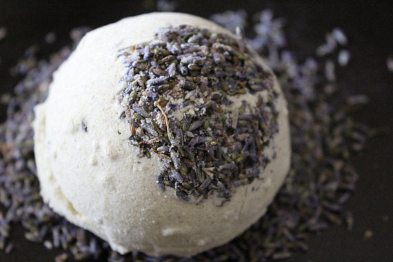 Organic Bath Bomb Calm Bomb- TWO SIZES lavender - Govis Bloom